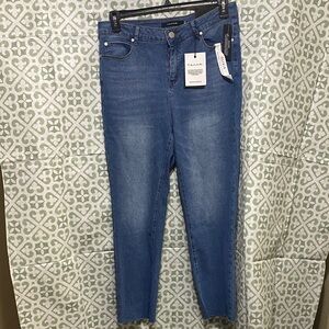 Tahari Blue Ankle Jeans